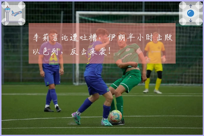 李莉言论遭吐槽，伊朗半小时击败以色列，反击来袭！